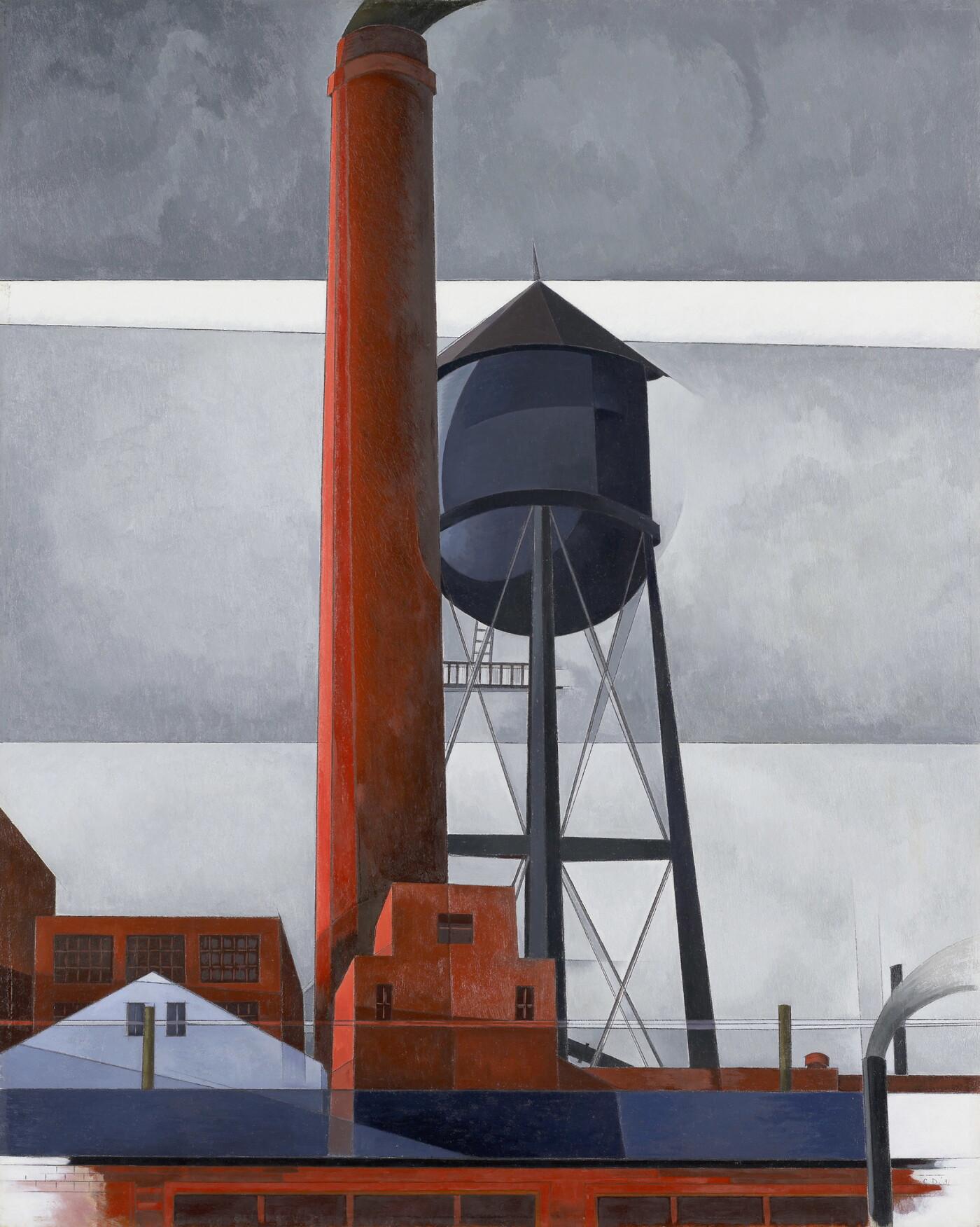 Chimney and Water Tower | Amon Carter Museum of American Art