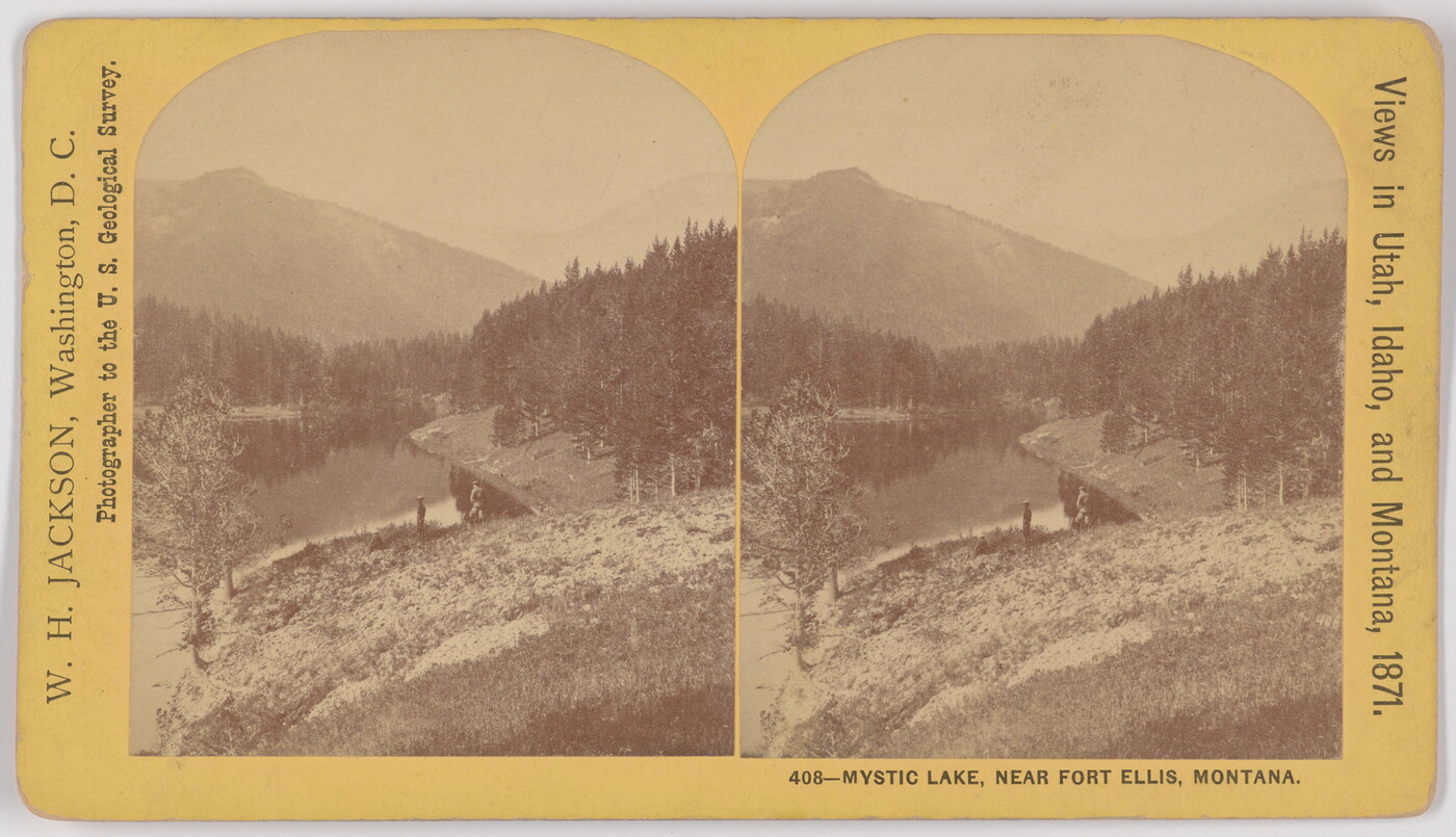 408. Mystic Lake, Near Fort Ellis, Montana Amon Carter Museum of American Art