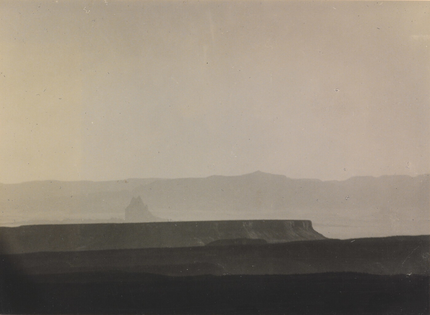 Shiprock from Mesa Verde, Mesa Verde National Park Amon Carter Museum