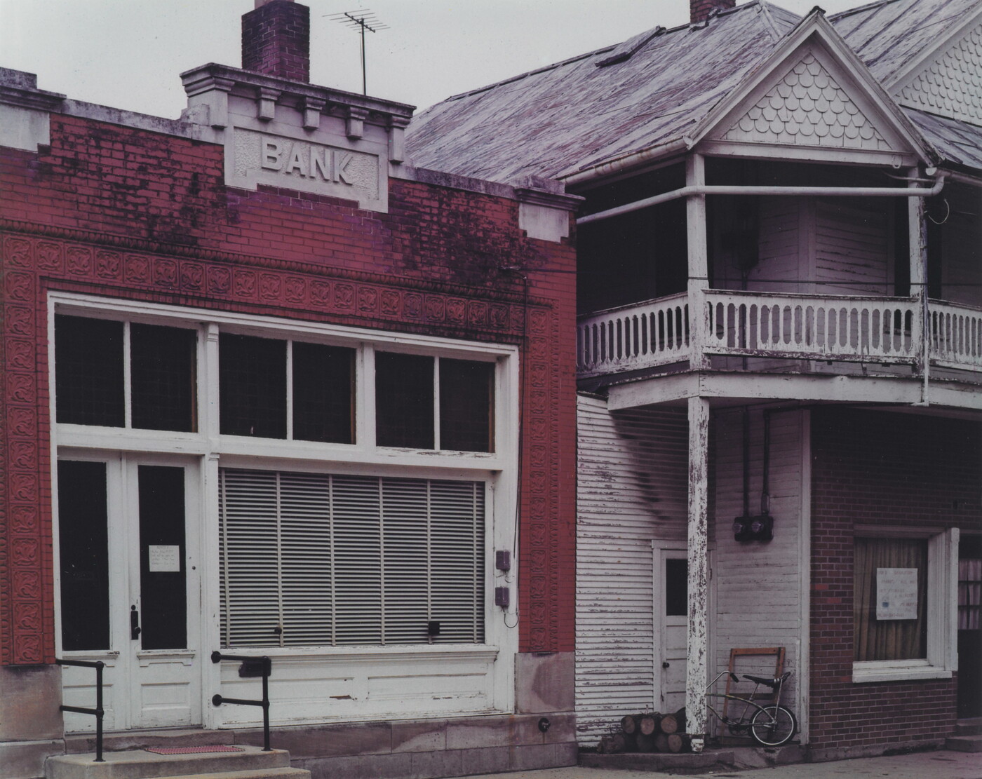 Bank Building, Bonnots Mill, Missouri, May 16, 1978 Amon Carter